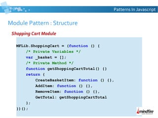 Patterns In-Javascript | PPT