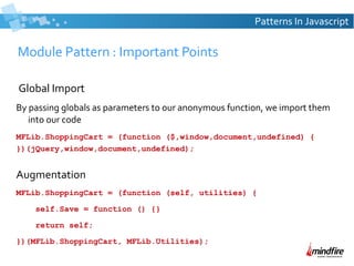 Patterns In-Javascript | PPT