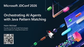 Orchestrating AI Agents Using Advanced Java Pattern Matching Techniques ...