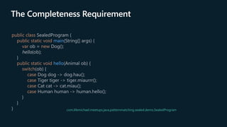 Orchestrating AI Agents Using Advanced Java Pattern Matching Techniques ...