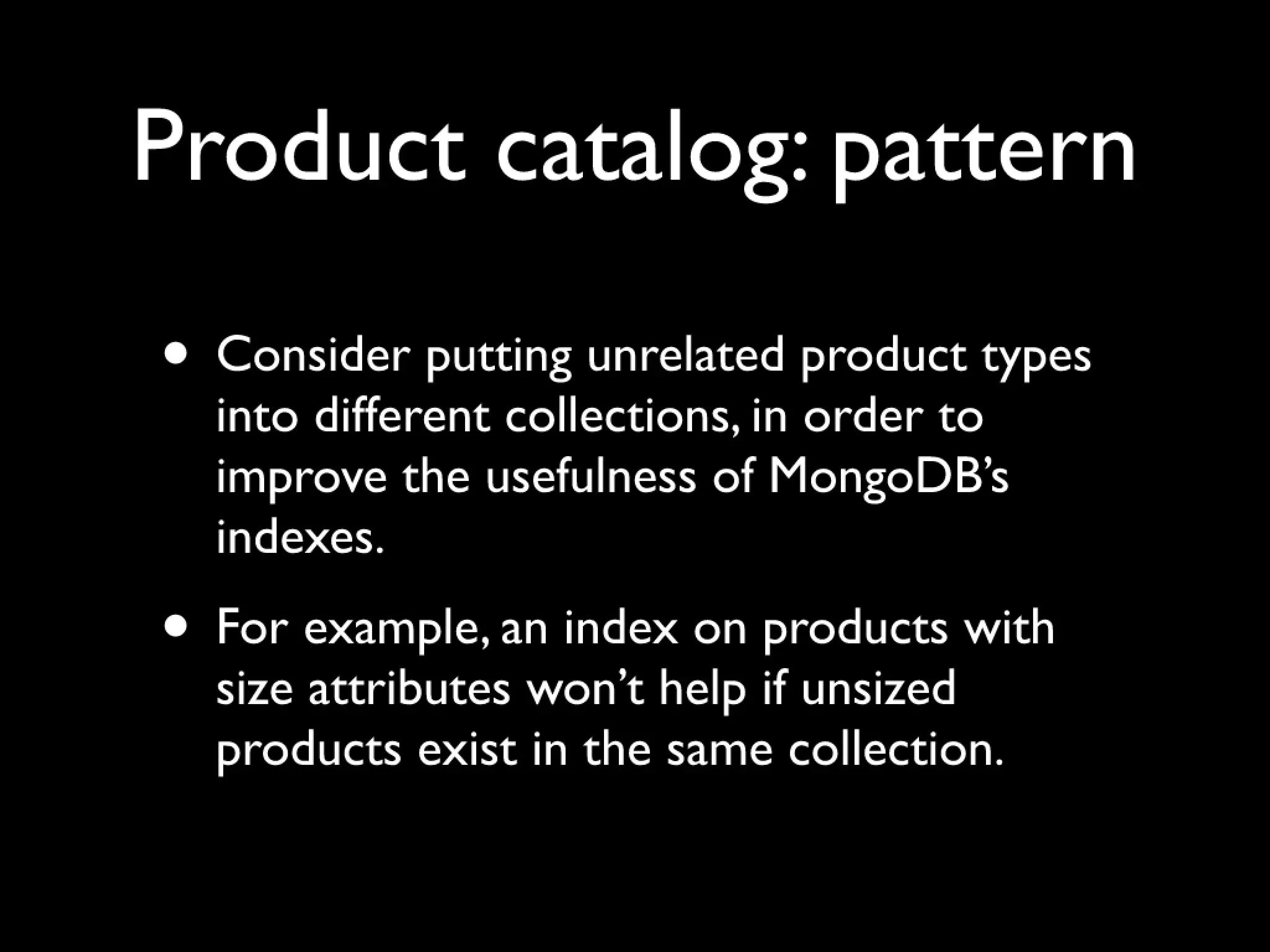 Patterns and antipatterns