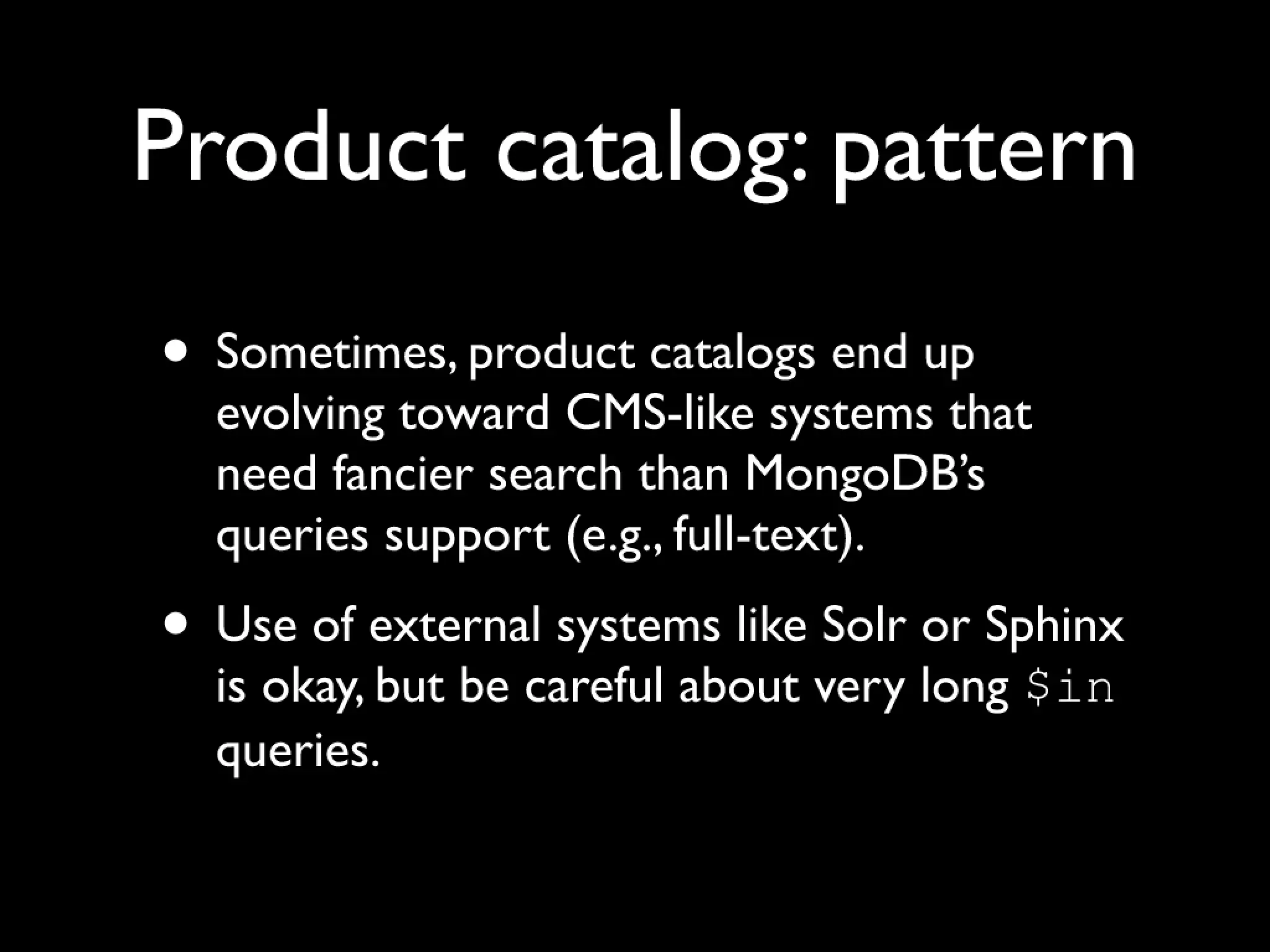 Patterns and antipatterns