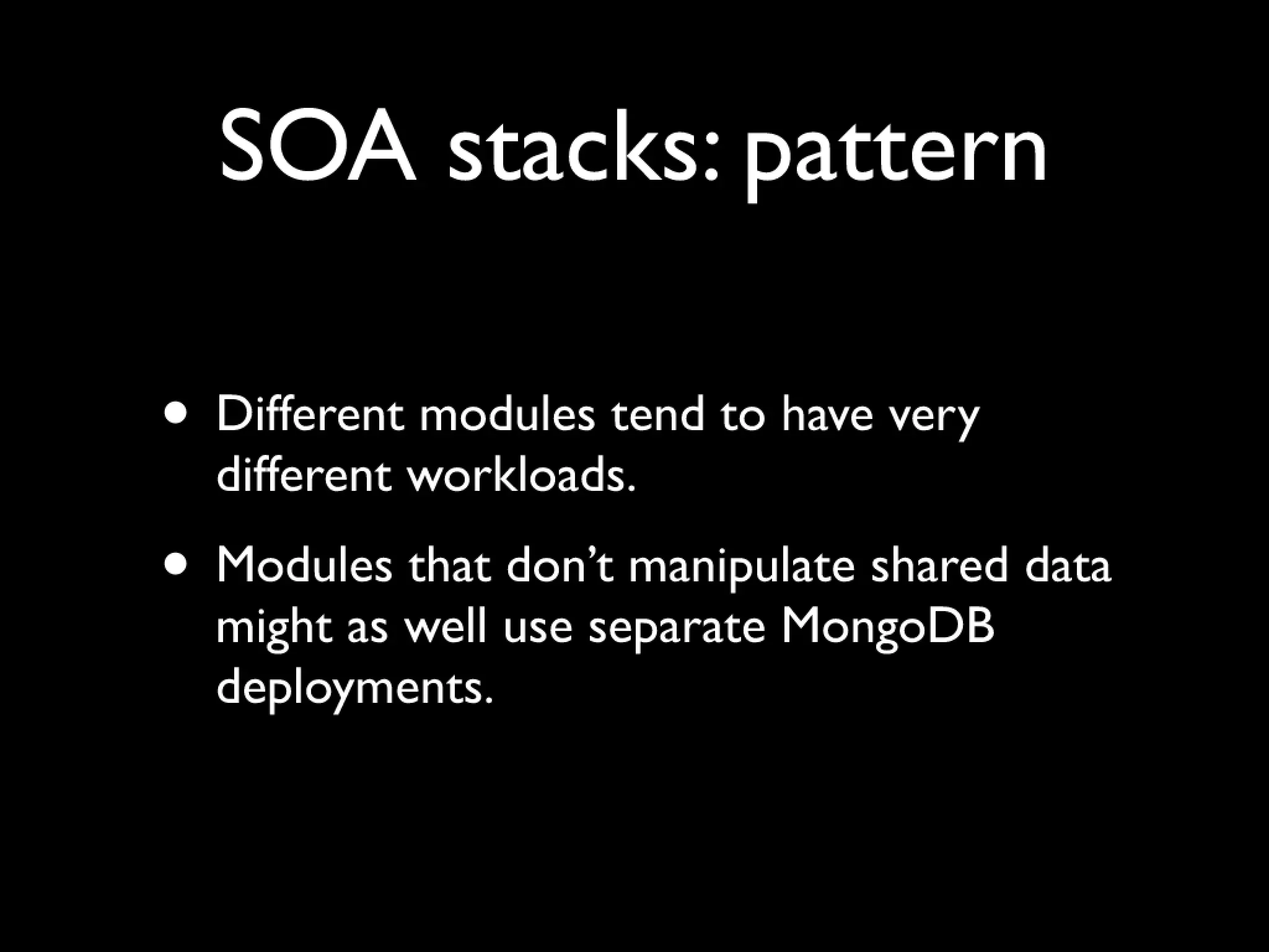 Patterns and antipatterns