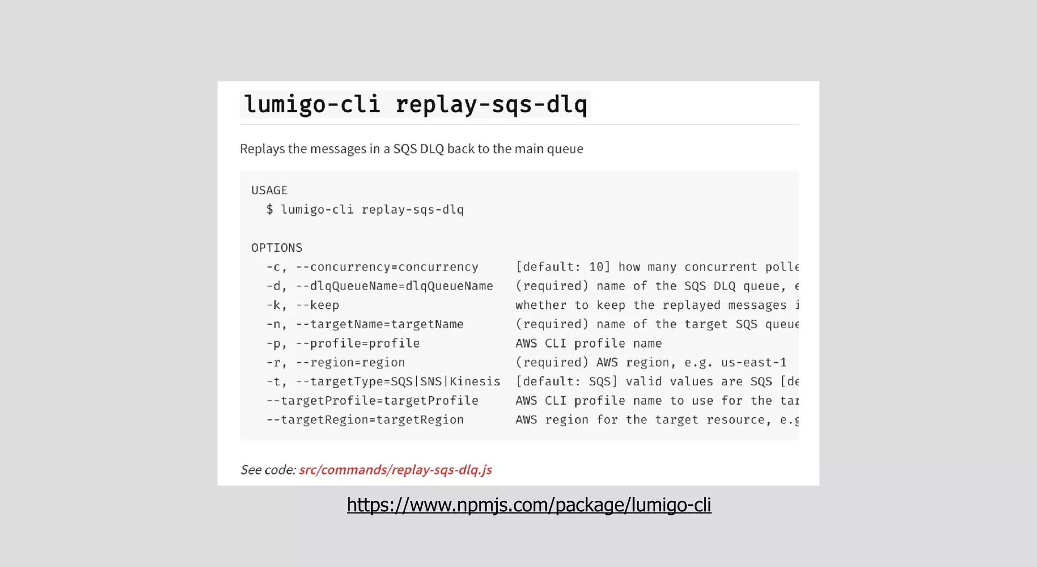 https://www.npmjs.com/package/lumigo-cli
 