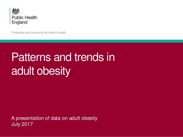 Patterns And Trends In Adult Obesity Public Health England