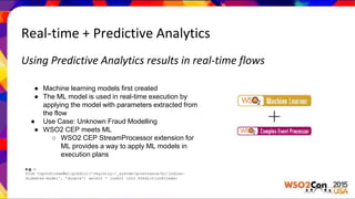 WSO2Con USA 2015: Patterns for Deploying Analytics in the Real World | PPTX