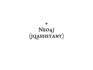 + 
Neo4j 
(jqassistant) 
 