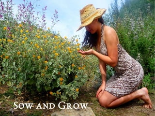 Sow and Gro w 
 