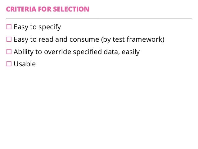 test proper framework a automation âgoodâ of test Patterns framework