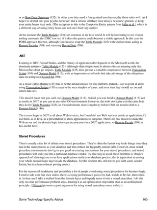 Patterns of enterprise application architecture | PDF