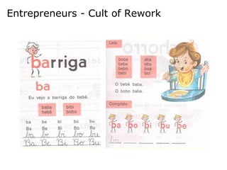 Entrepreneurs - Cult of Rework
 