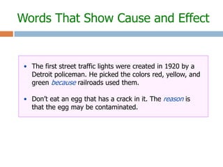 Patterns Of Organization Compare Contrast Cause Effect | PPTX