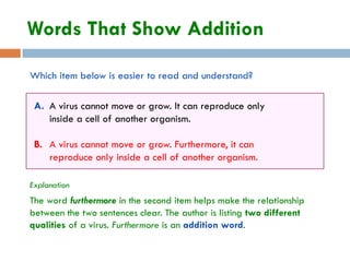 Addition Patterns Of Organization