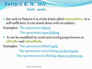 Patterns of sentence by samah m[1]..pptx
