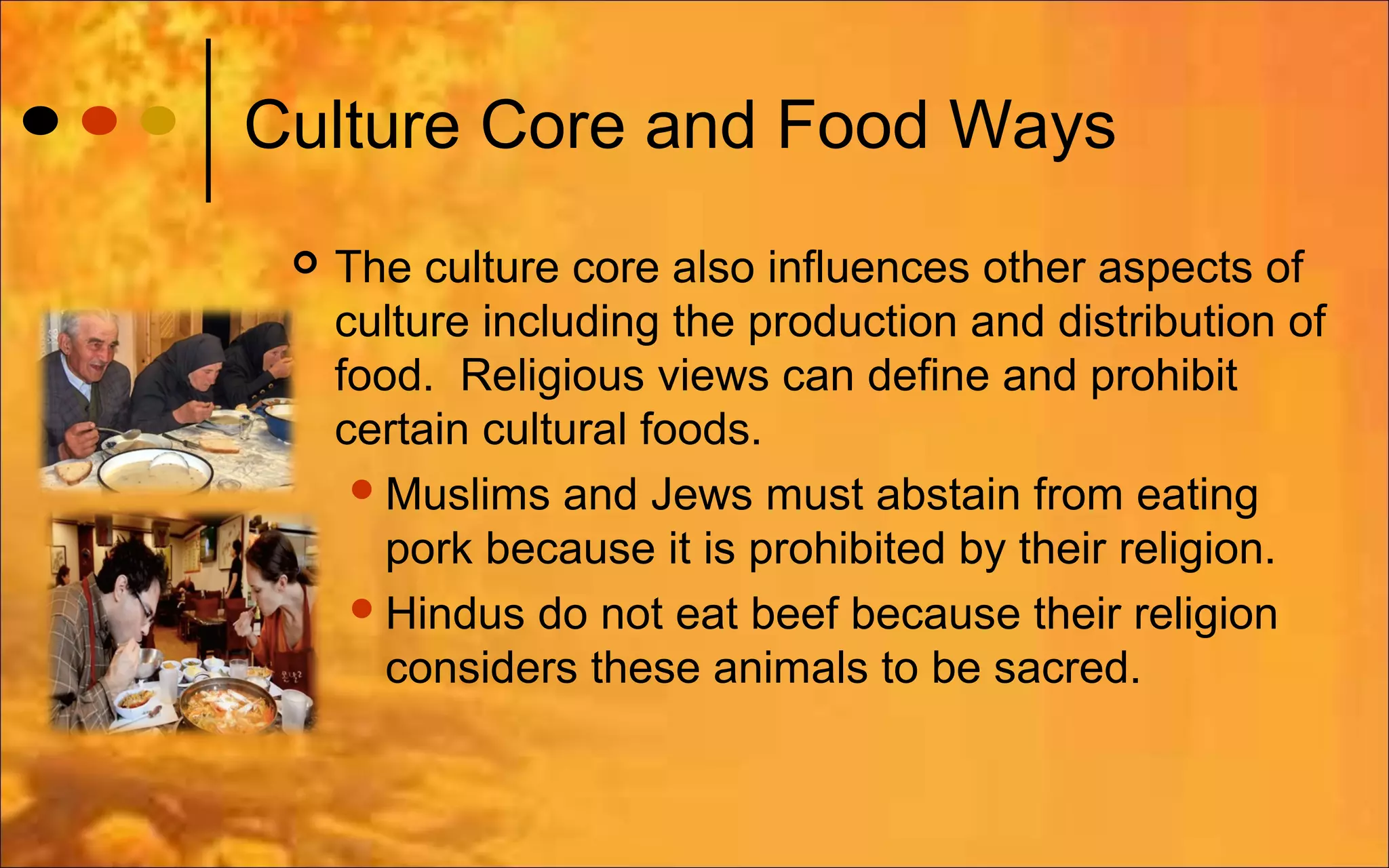 Patterns of subsistence PPT