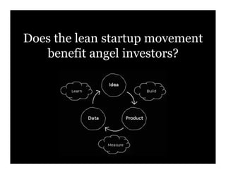 Does the lean startup movement
   benefit angel investors?
 