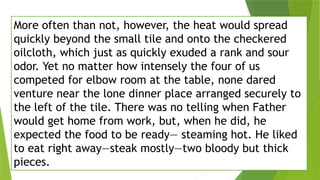 patterns of text development: narration, description, definition ...