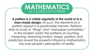 Patterns pdf.pdf.mathematics in the modern world | PDF