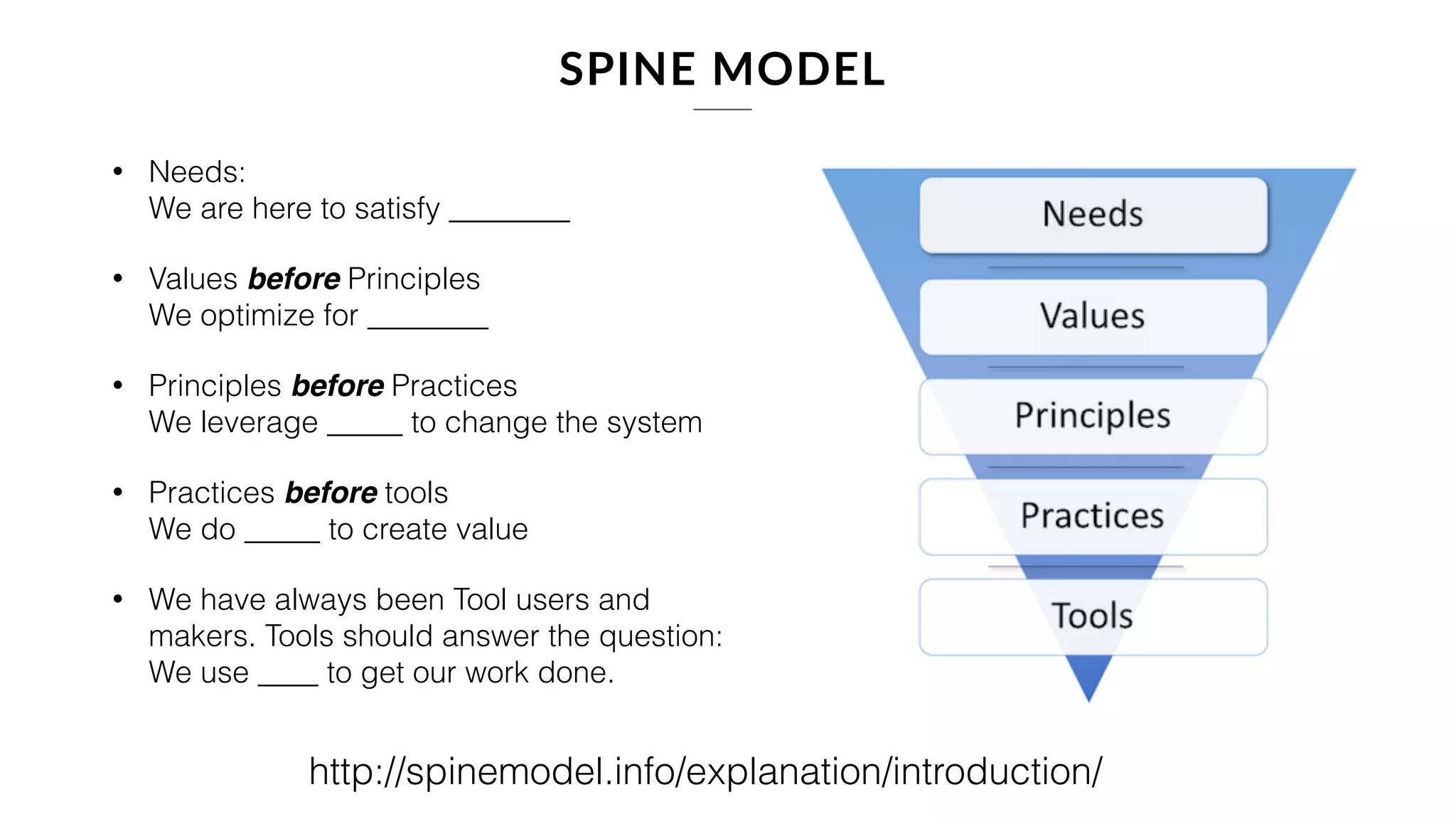 TOOLS
“Everything is a tradeoff just be
intentional about them”
 