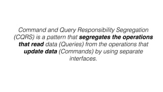 Presentation
Business Logic
DAO Data Storage
Updates / Queries
 