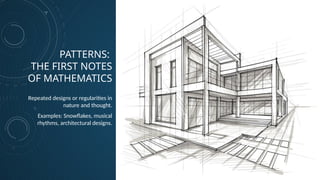 Patterns And Regularities Example Patterns, Sequences and Series: A Mathematical Symphony | PPSX