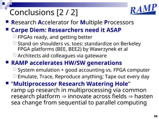 Future of computer architecture david A Patterson | PPT
