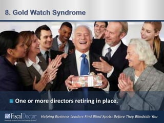 One or more directors retiring in place.
 