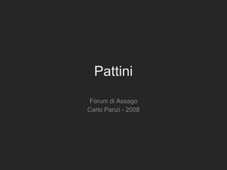 Pattini Forum di Assago Carlo Panzi - 2008 