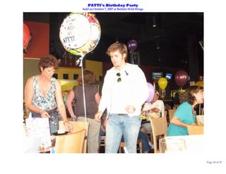 Patti's Birthday