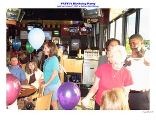 Patti's Birthday