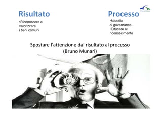 Localizzazione dell’esperienza
• Valle del fiume Olona milanese
• 2 PLIS (9 Comuni, 200.000 abitanti)
• La riduzione di be...