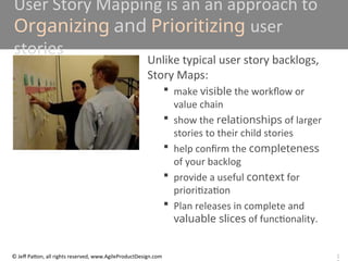 Building Better Products Using User Story Mapping for Agile Development ...