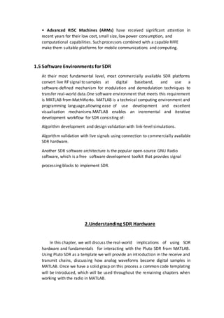 SOFTWARE DEFINED RADIO | DOCX