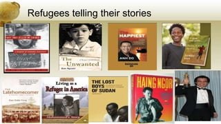 Refugees telling their stories
 