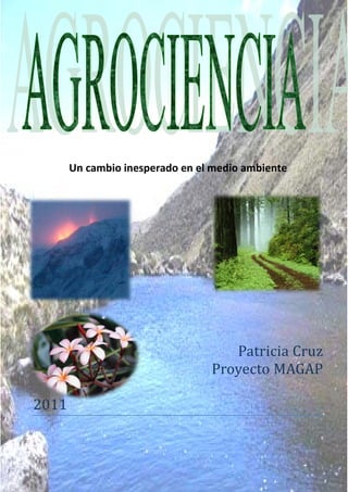Un cambio inesperado en el medio ambiente




                                    Patricia Cruz
                                 Proyecto MAGAP

2011
 