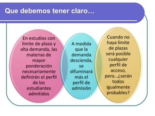 Que debemos tener claro…
 