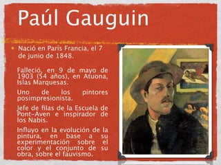 Paul Gauguin