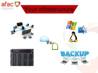 Your infrastructure
 