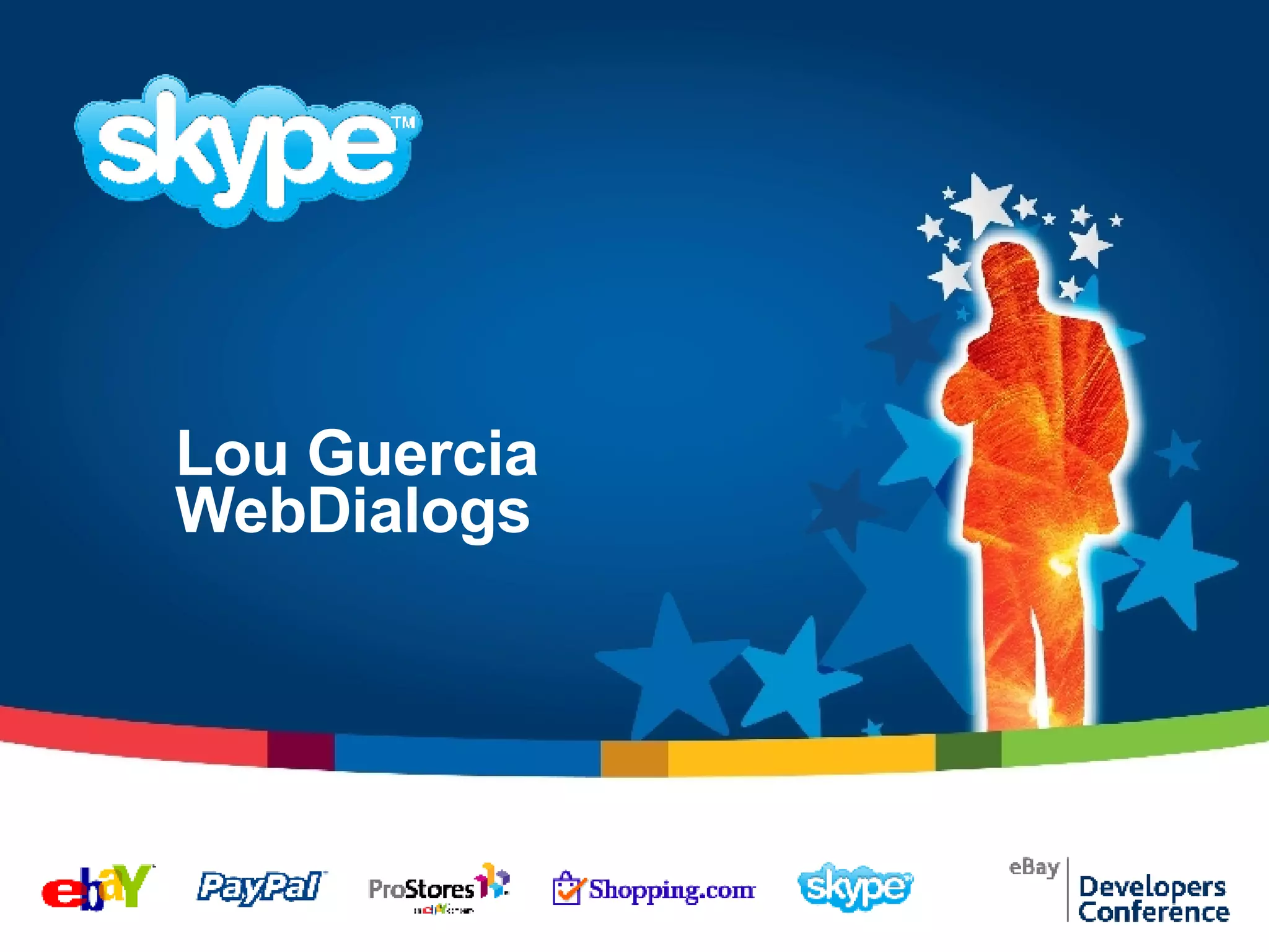 Lou Guercia WebDialogs  