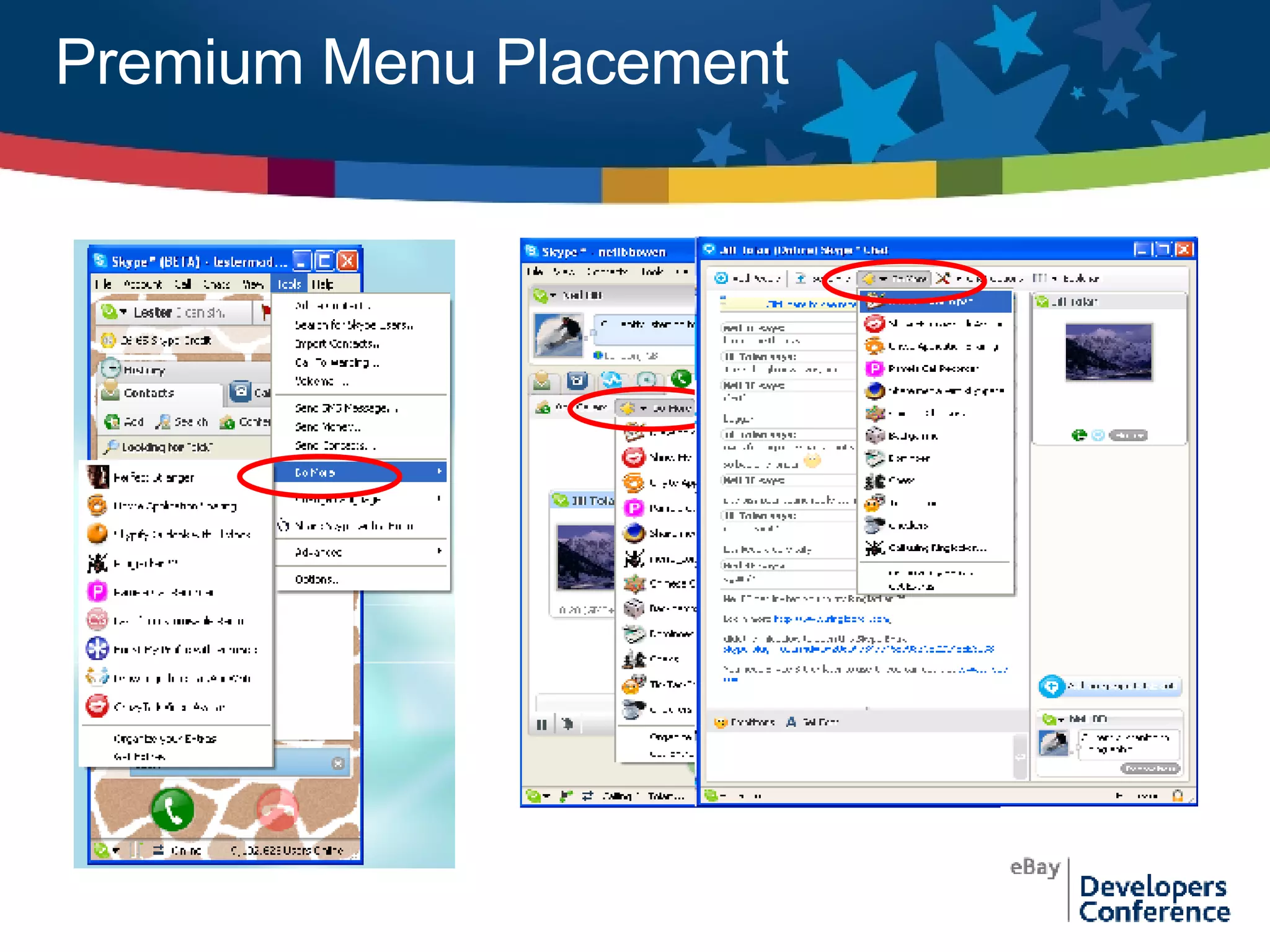 Premium Menu Placement   