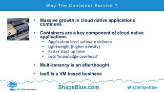 Paul  Angus - CloudStack Container Service