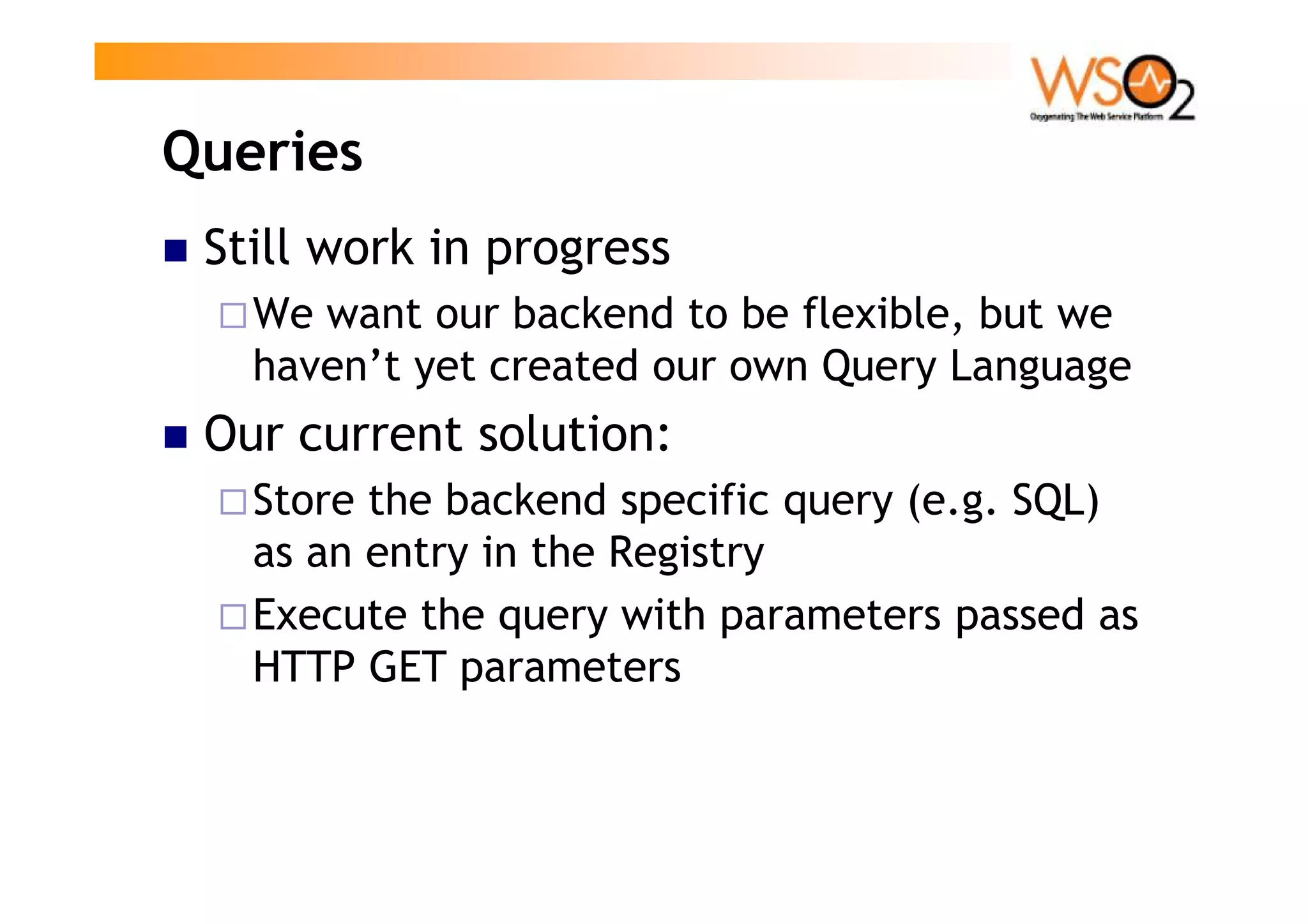 Paul Fremantle Restful SOA Registry