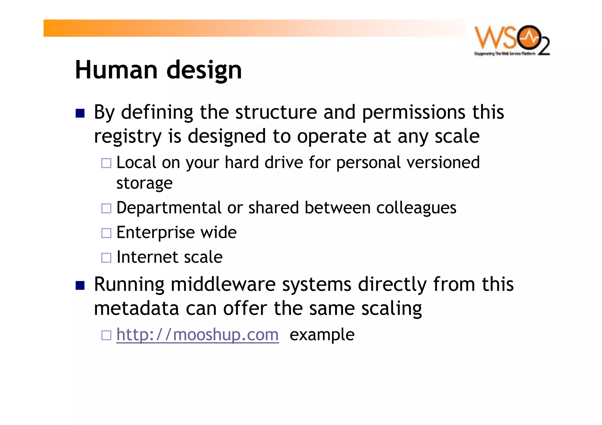 Paul Fremantle Restful SOA Registry