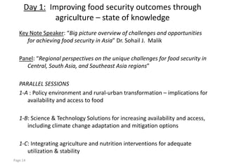 Overview of Workshop Objectives and Goals