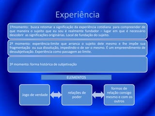 ExperiênciaELEMENTOS
