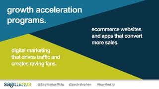 growth acceleration
programs.
digital marketing
that drivestraffic and
createsravingfans.
ecommercewebsites
and apps that ...