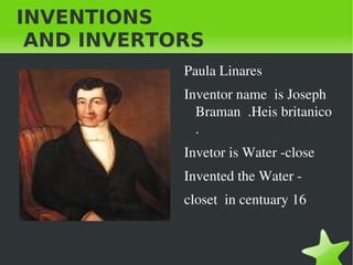 INVENTIONS  AND INVERTORS ,[object Object]