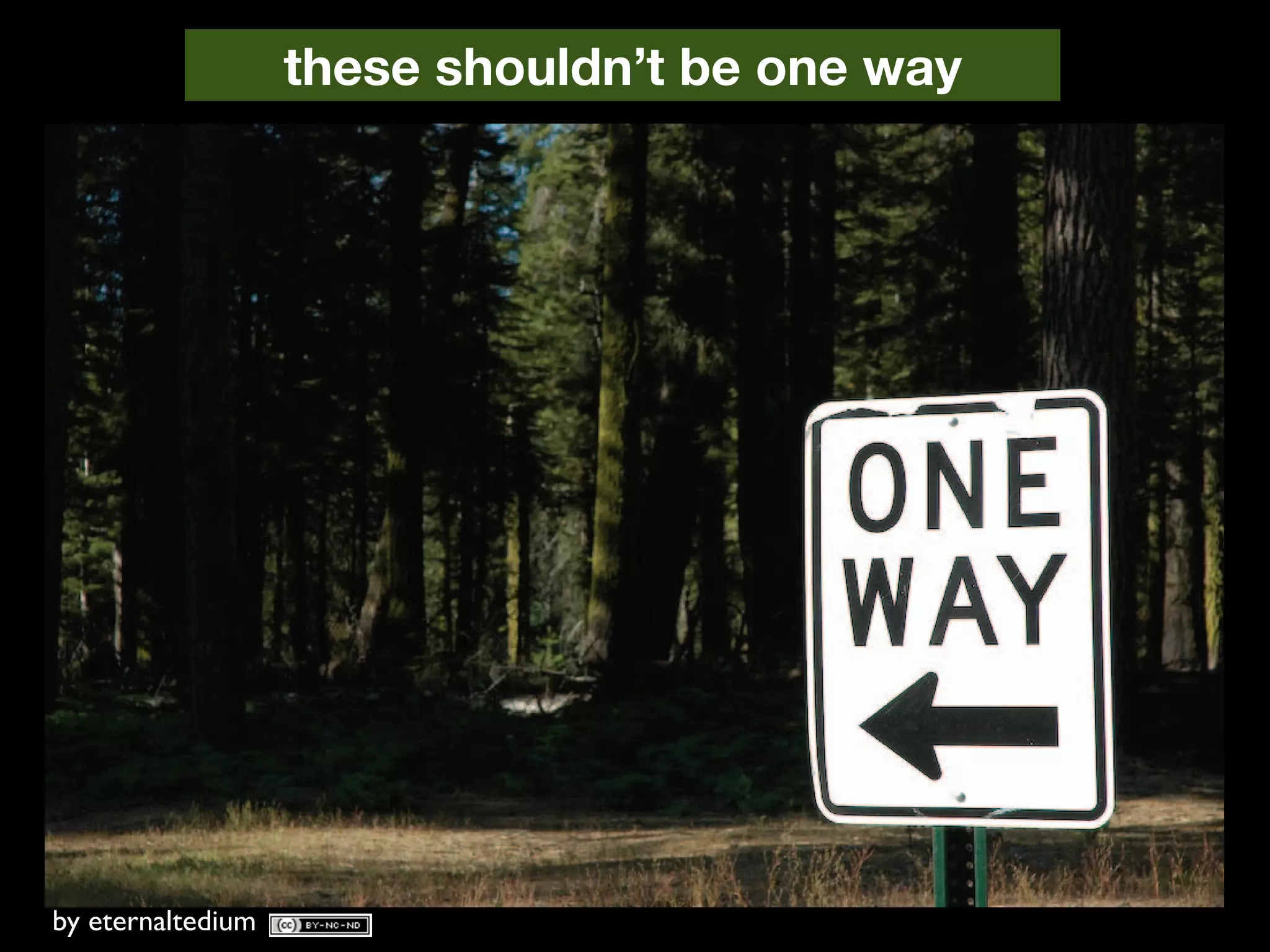 these shouldn’t be one way




by eternaltedium
 