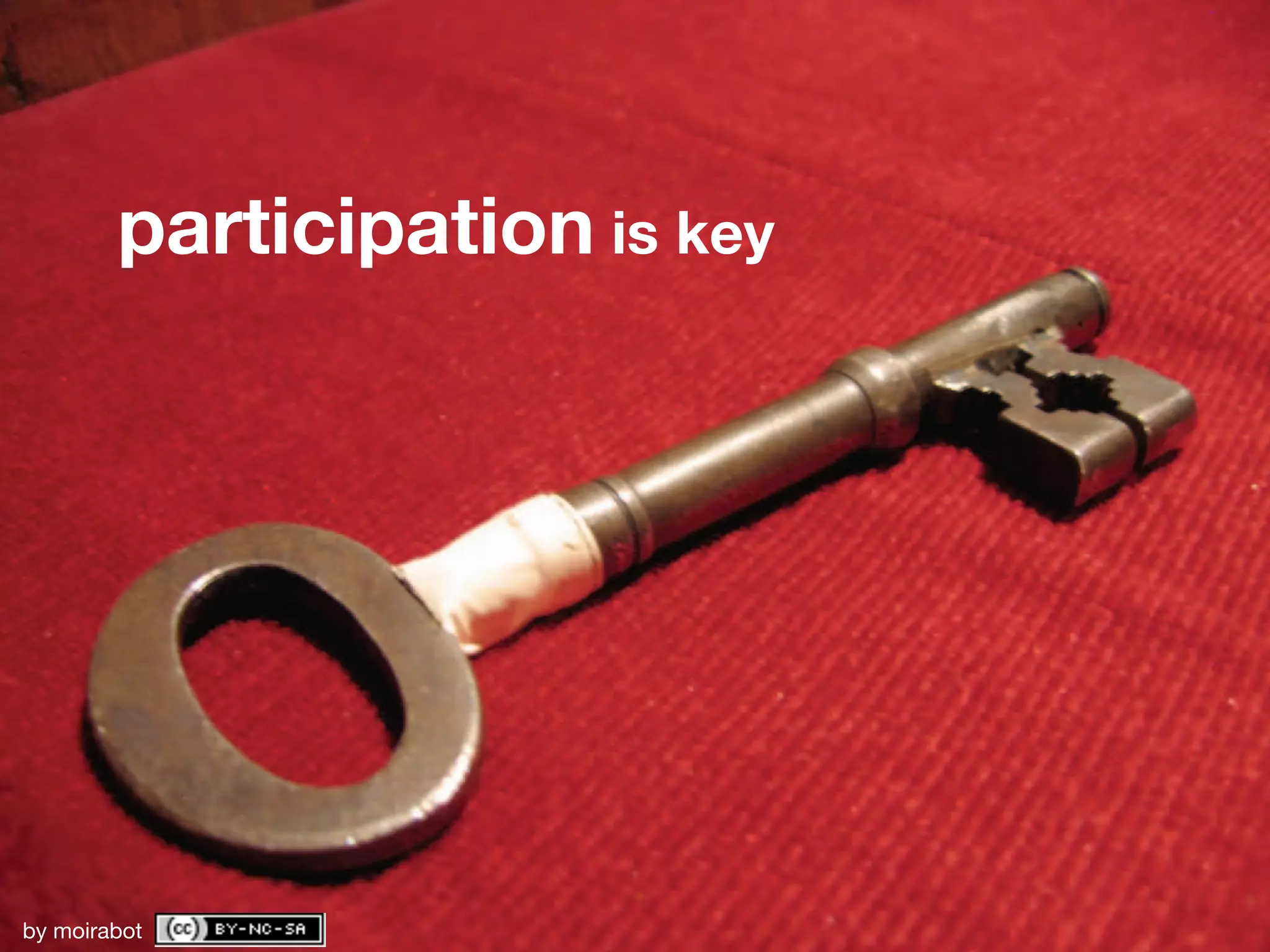 participation is key




by moirabot
 