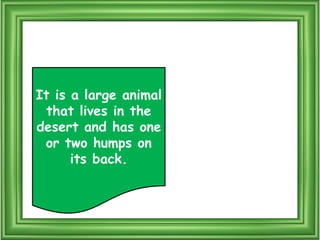 Puala Riddle Mammals riddles | PPTX